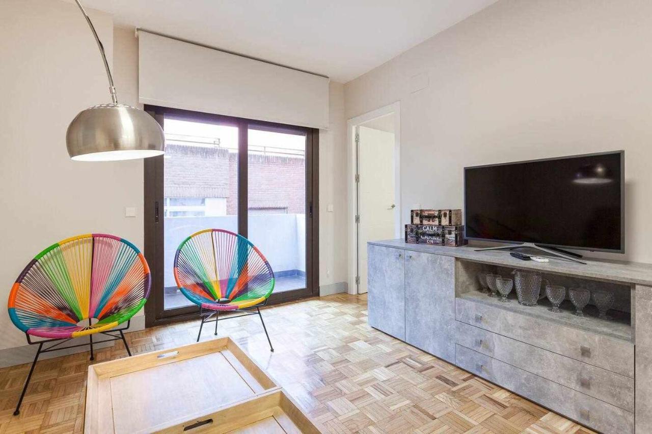 Ferienwohnung Apartamento Lujo Castellana Chamartin Madrid Exterior foto
